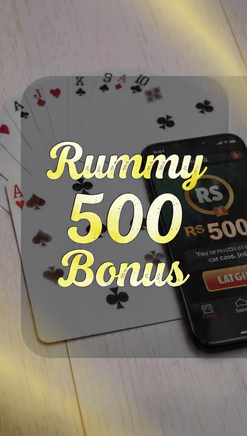 Rummy 500 bonus on downloading.