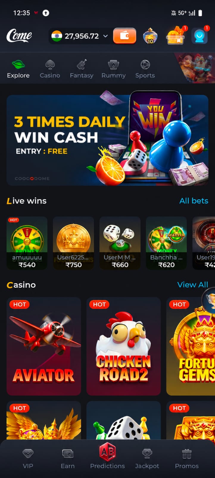 Come App
