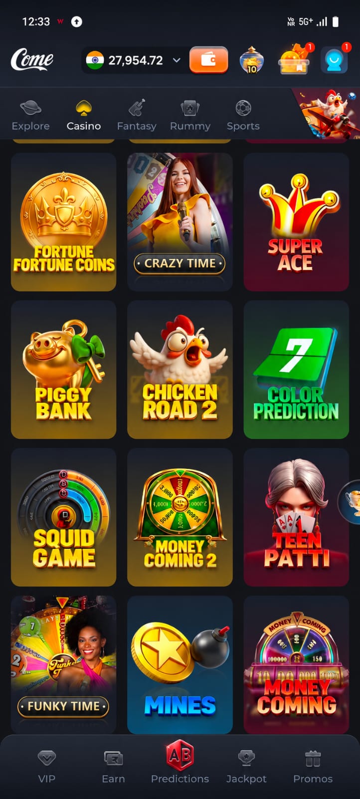 come to win
